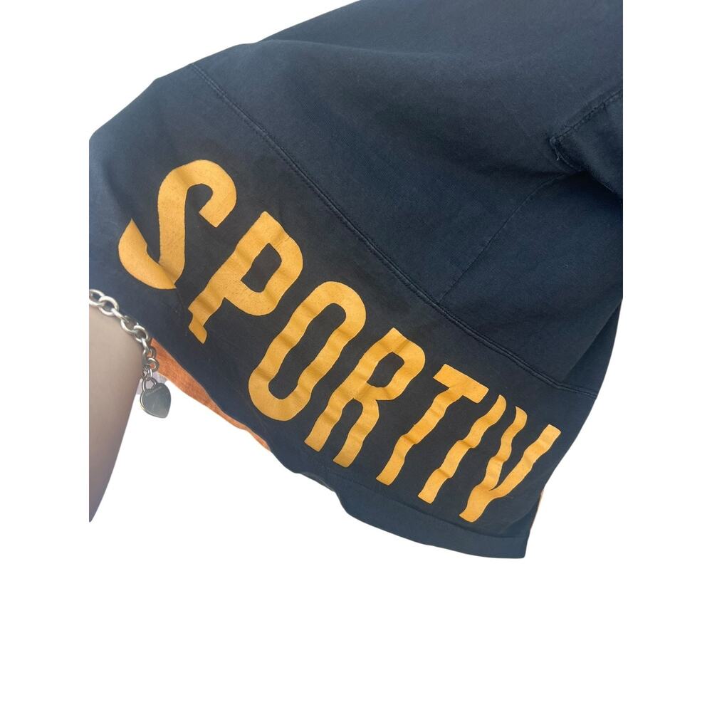 Tweeners Women's Vintage 80s Crop Boxy Tee Shirt Size 14 LARGE - Picture 4 of 4